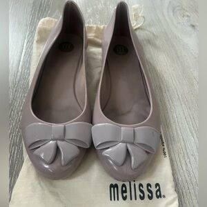 Melissa plastic lilac/lavendar loafers